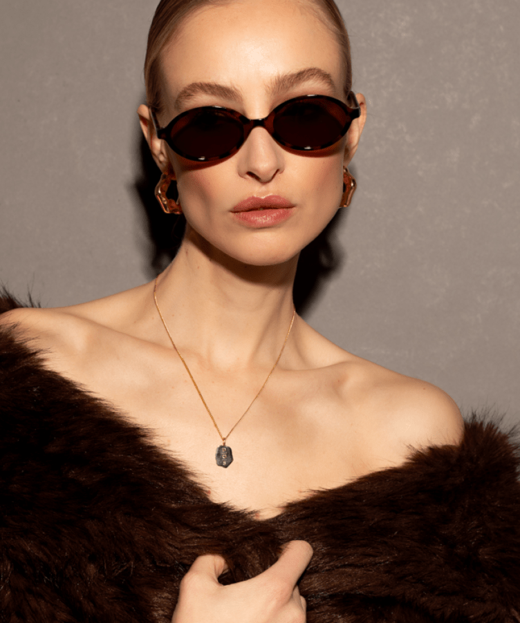 Chunky Curve Coin Kette