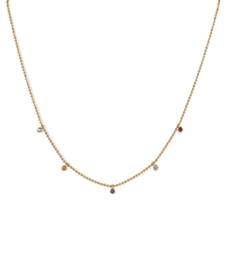 Bibi Bubble Birthstone Kette