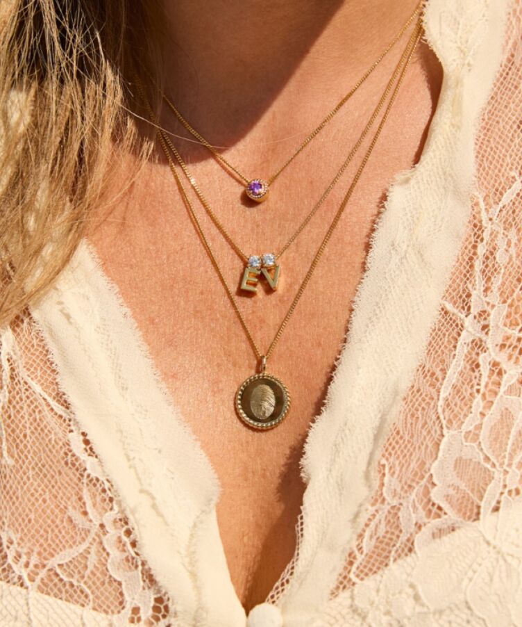 Sparkle Dust Initial Ketting
