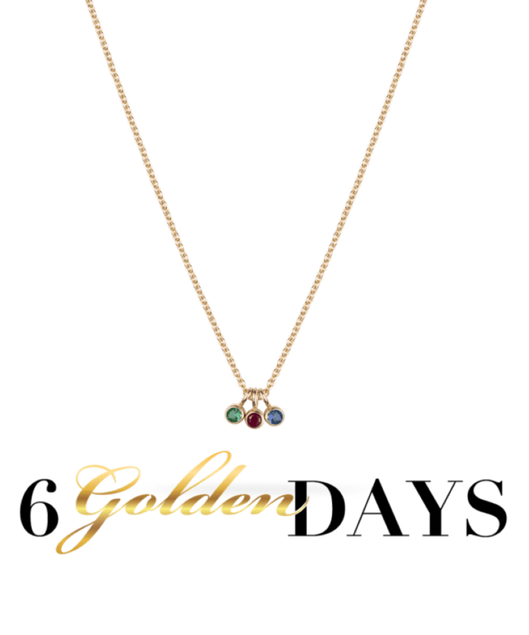 Geburtsstein Cluster Kette