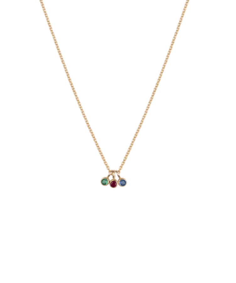 Birthstone Cluster Ketting 