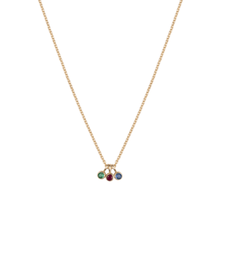 Birthstone Cluster Ketting 