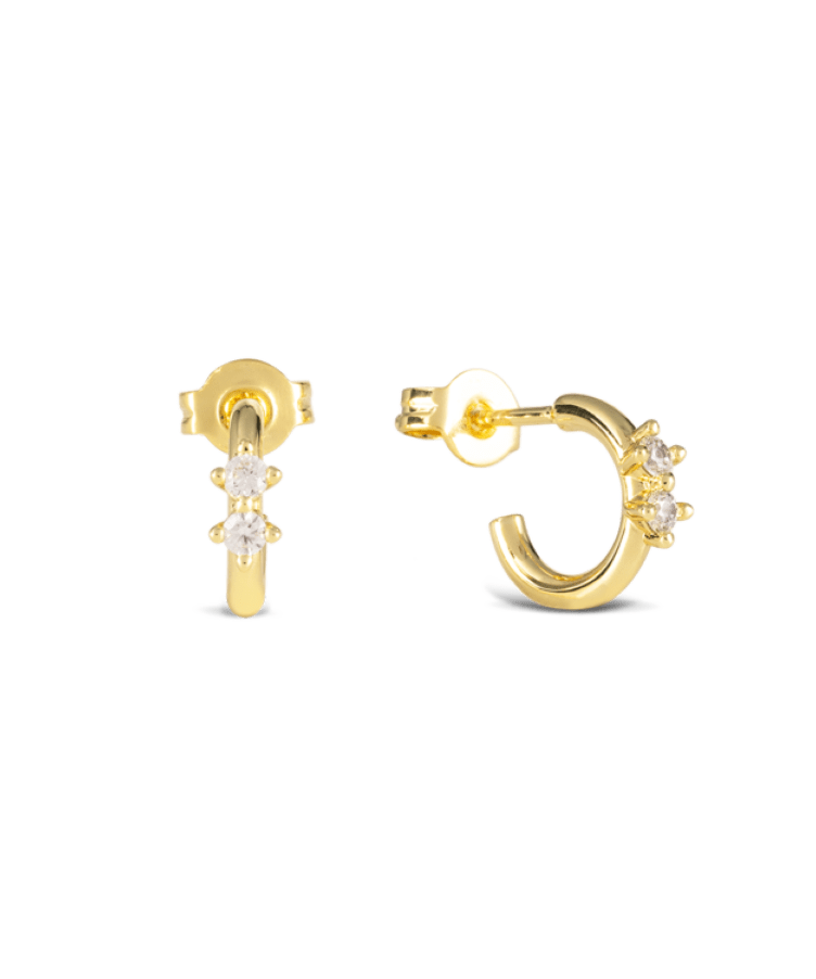 Brilliance Tiny Hoops