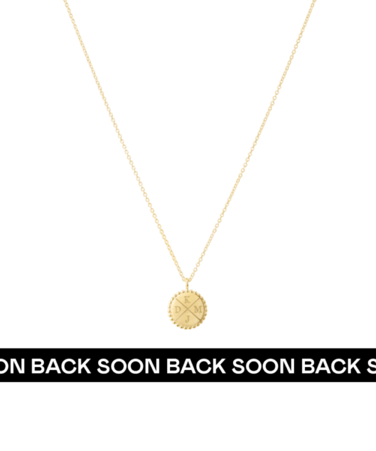 Tiny Bubble Coin Ketting