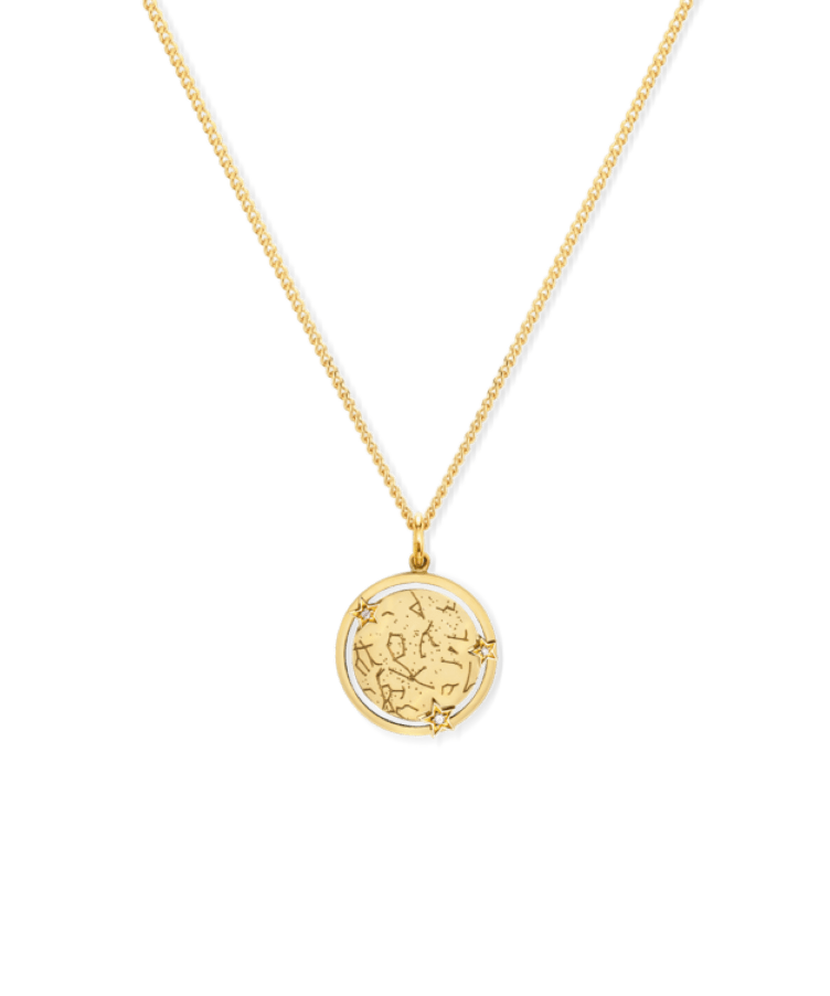 Steffy Stars Coin Necklace