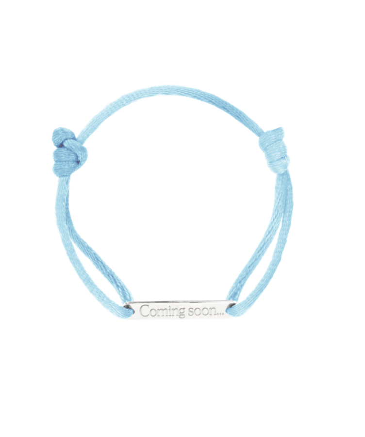 Gender Reveal Cord Bracelet