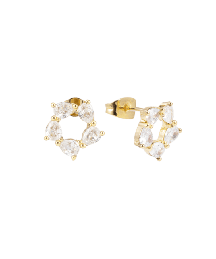 Dazzling Halo Studs