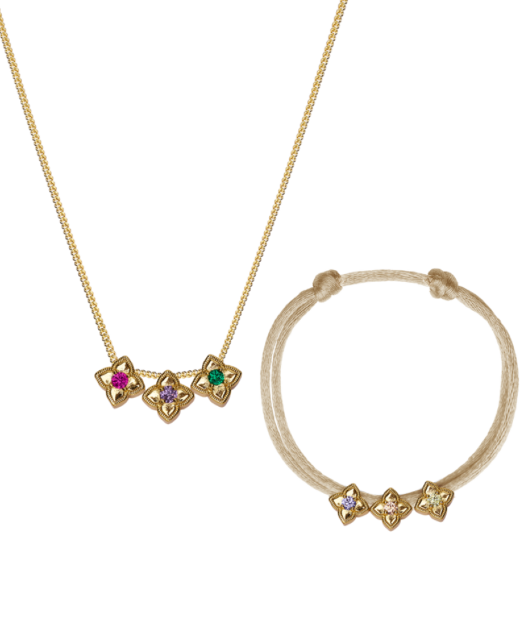 Blühendes Geburtsstein Set