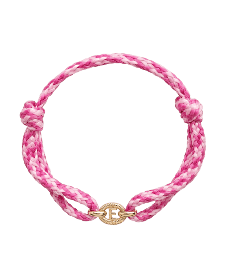 Bold Buchstaben Kordel Armband
