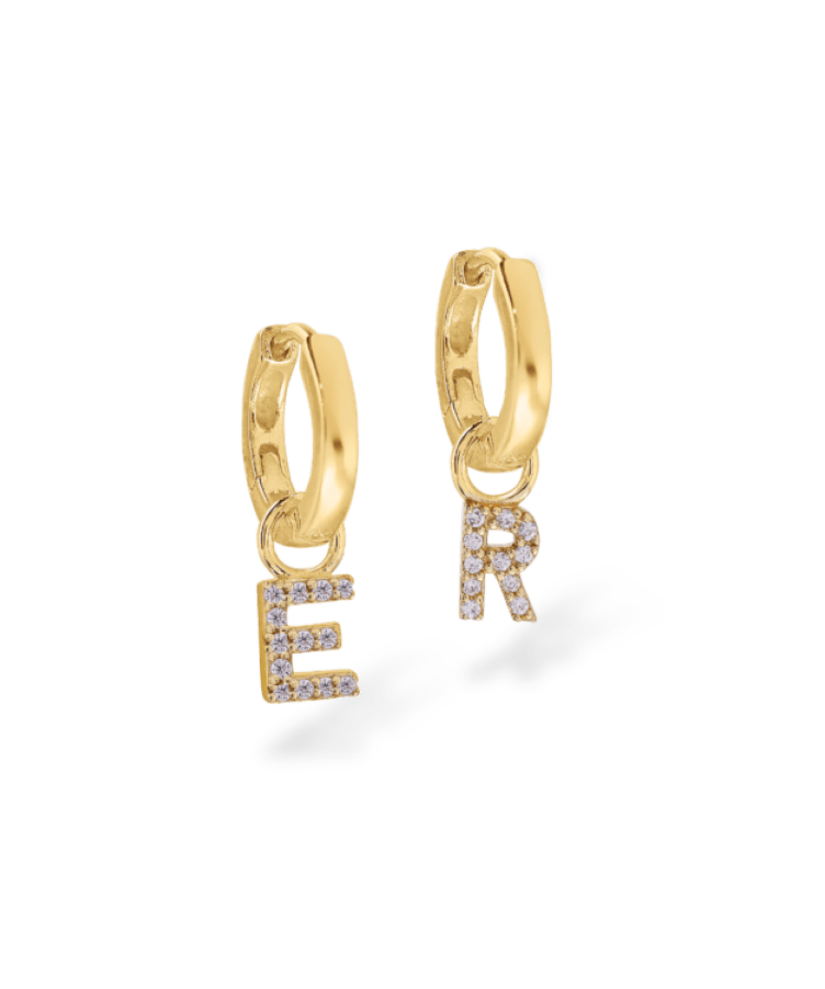 Lexi Letter Earrings