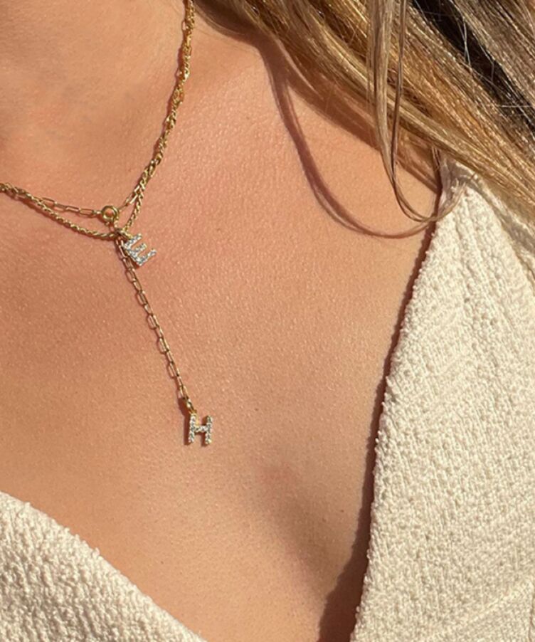 Indy Initial Chain Necklace