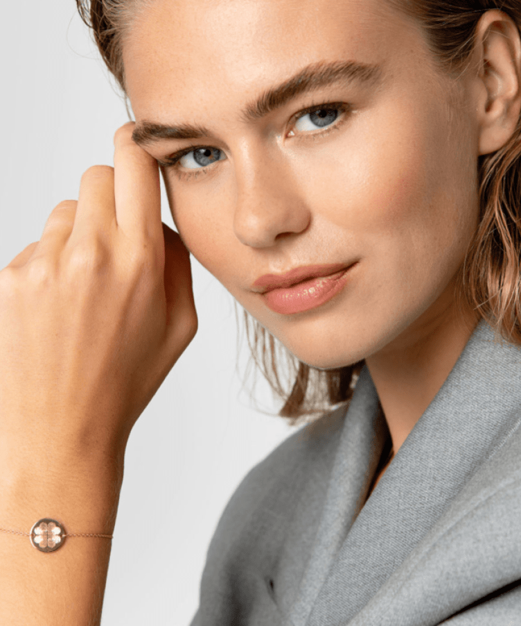 Family Fingerprint Coin Bracelet