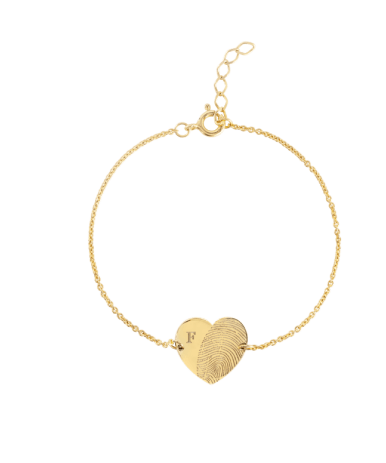 Fingerprint Heart Armband