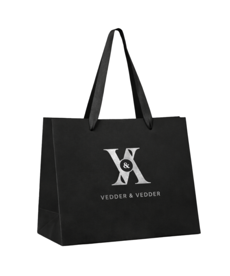 Geschenktasche Schwarz