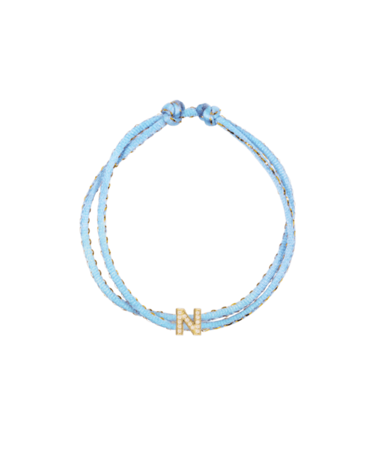 Lizzy Letter Sparkle Bracelet