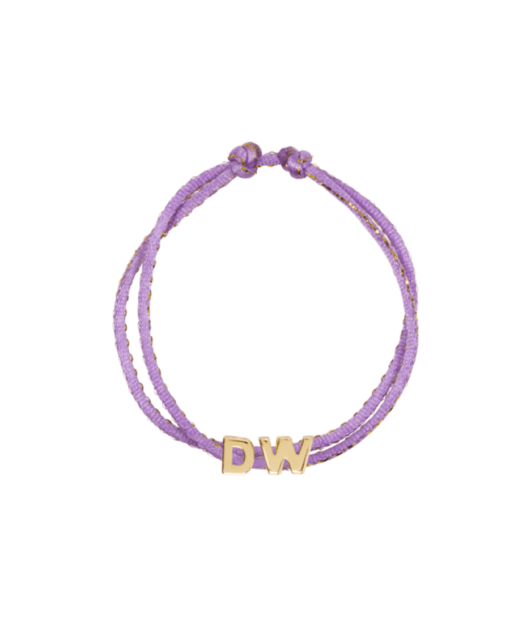 Lola Letter Sparkle Bracelet