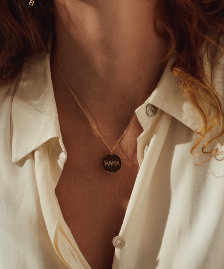 Handwritten Coin Ketting