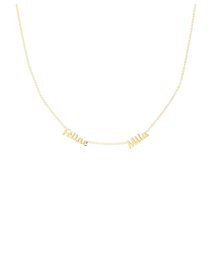 Namen Kette Gold