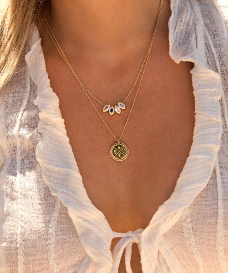 Initial Coin Ketting