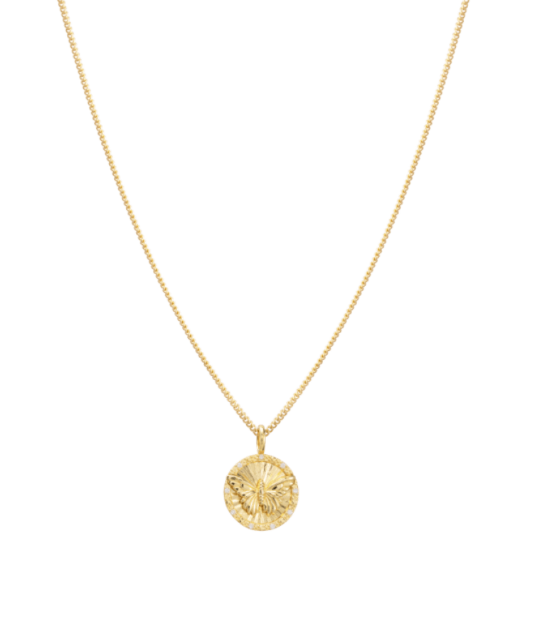 Birthstone Baguette Necklace