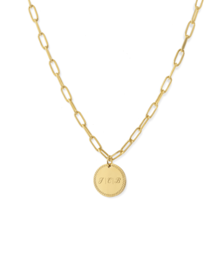 Chelsy Chain Coin Necklace