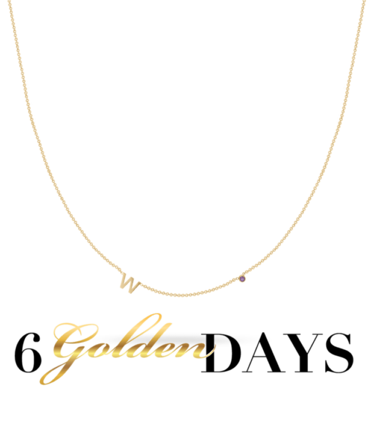 Kids Initial Coin Ketting