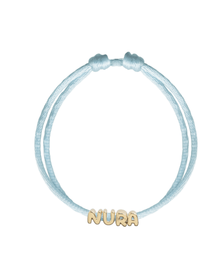 Kids Letter Cord Bracelet