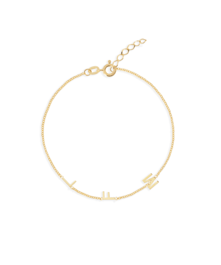 Charlotte Chain Letter Kette