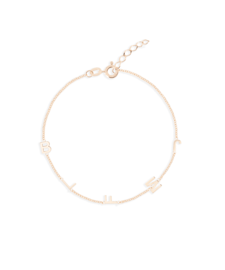 Letter Bracelet