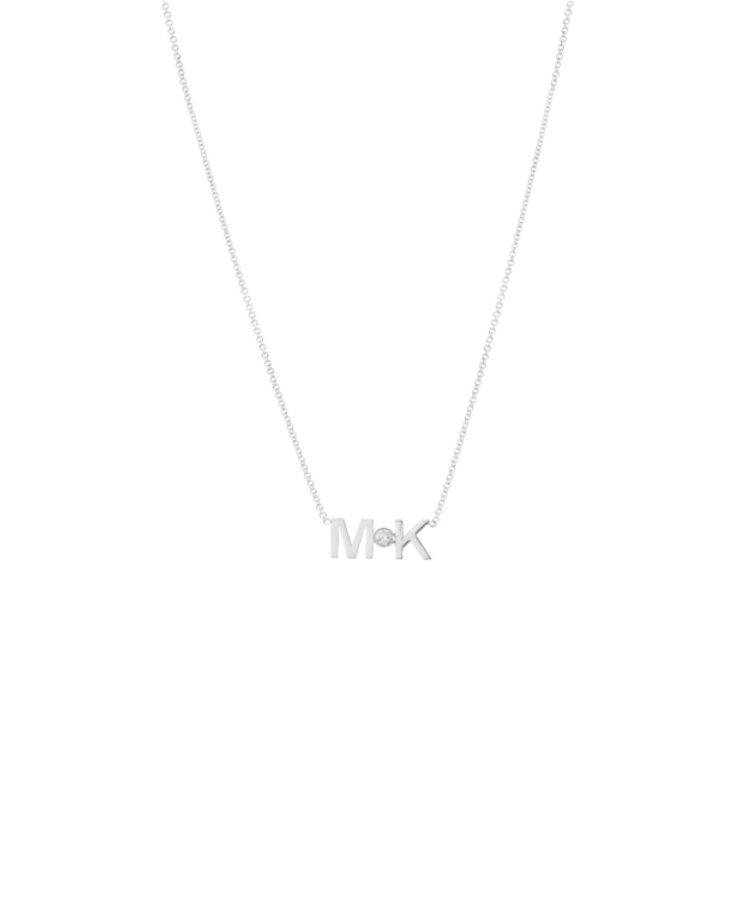 Letters + Diamond Ketting