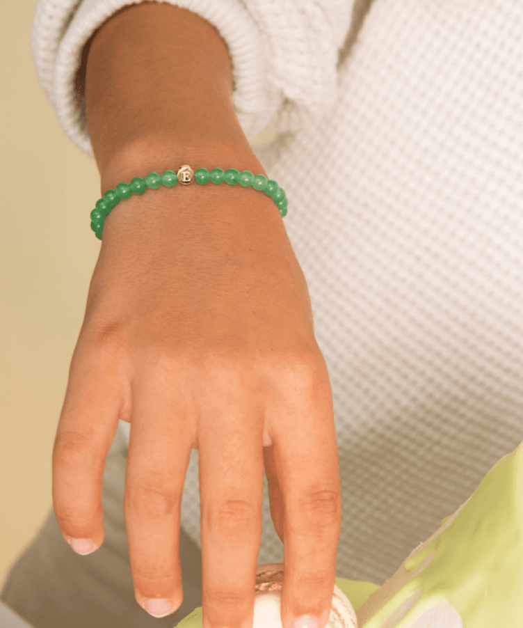 Kids Powerstone Initial Bracelet