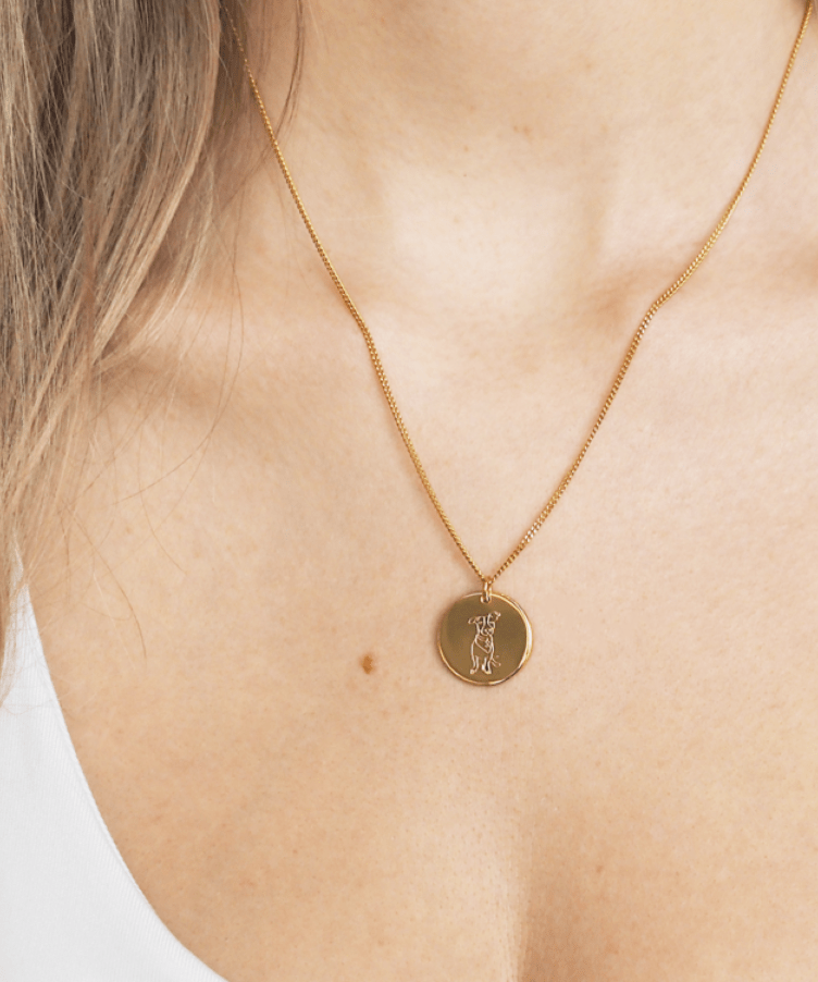 Photo Line Coin Kette