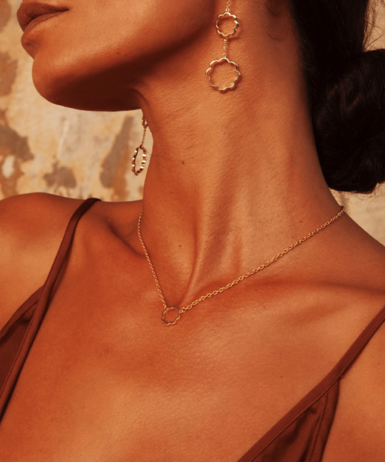 Rosette Single Ketting