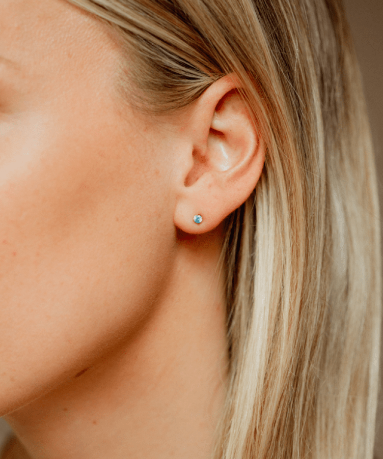 Bella Birthstone Studs
