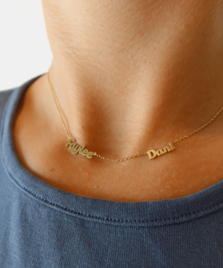 Namen Kette Gold
