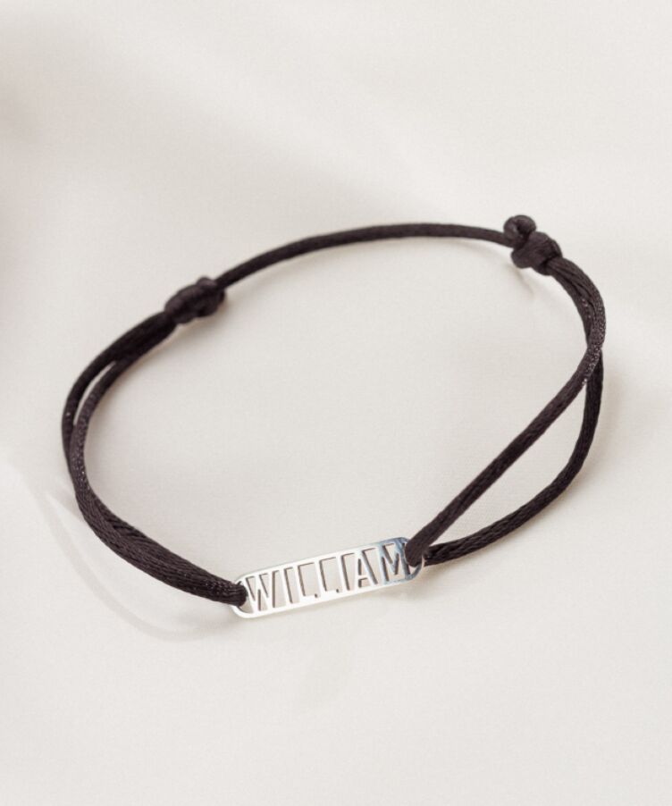 Men Name Bracelet Deluxe