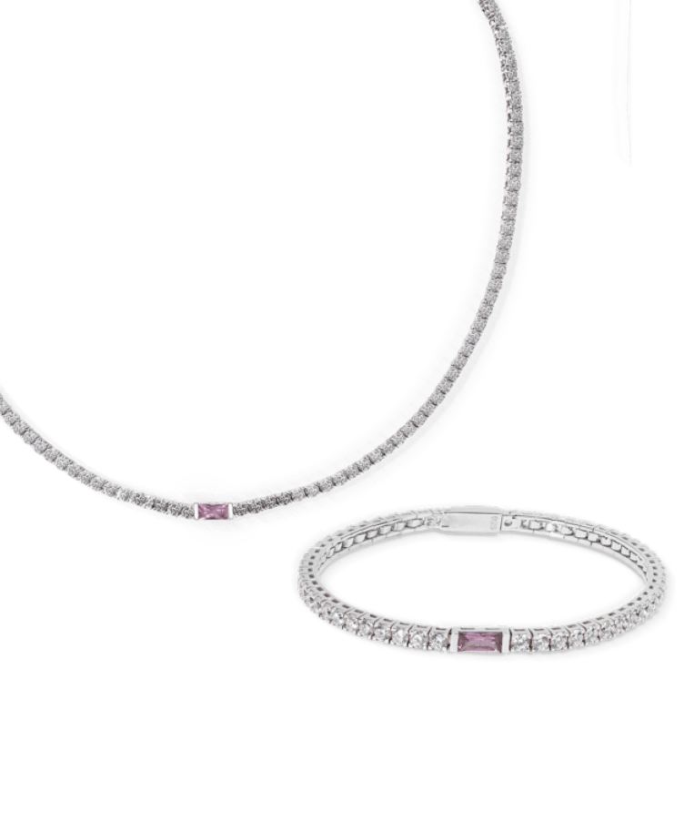Tennis Single Birthstone Set