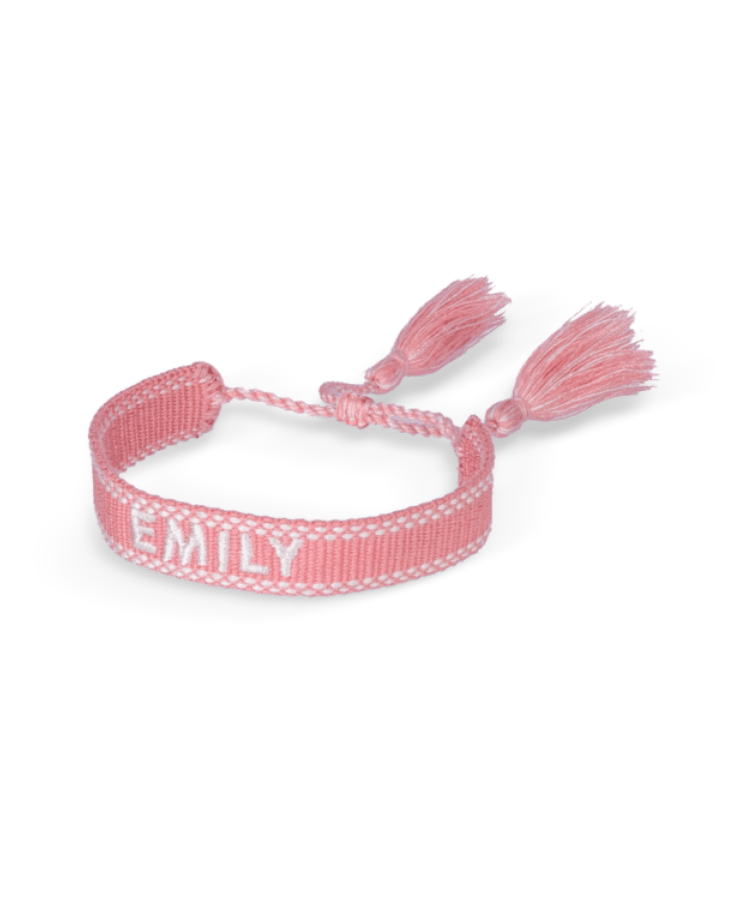 Whitney Woven Name Bracelet