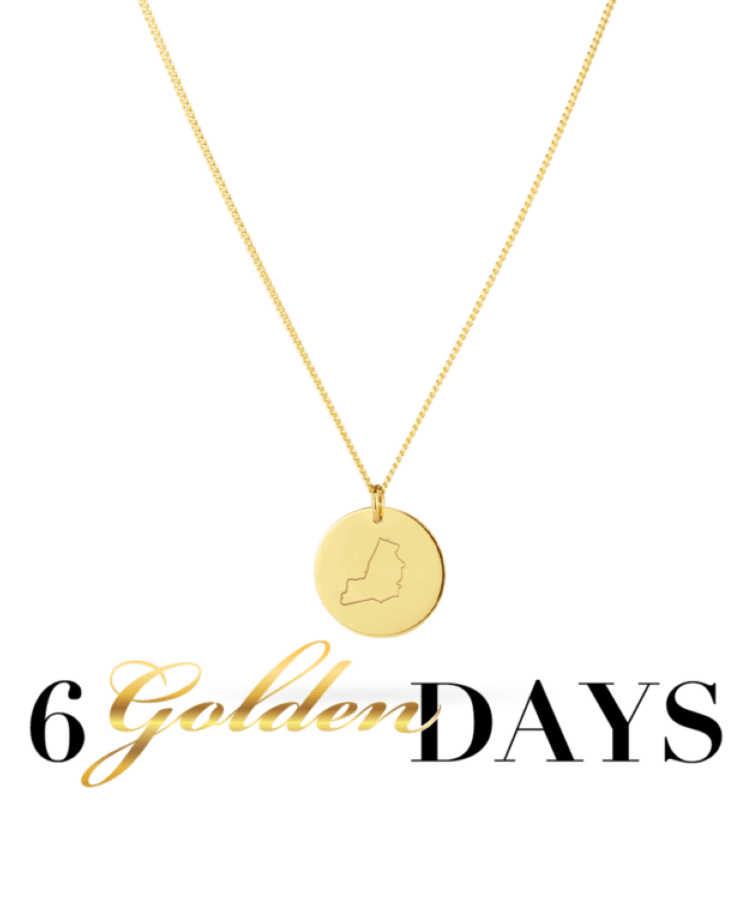 Place Line Coin Ketting Deluxe