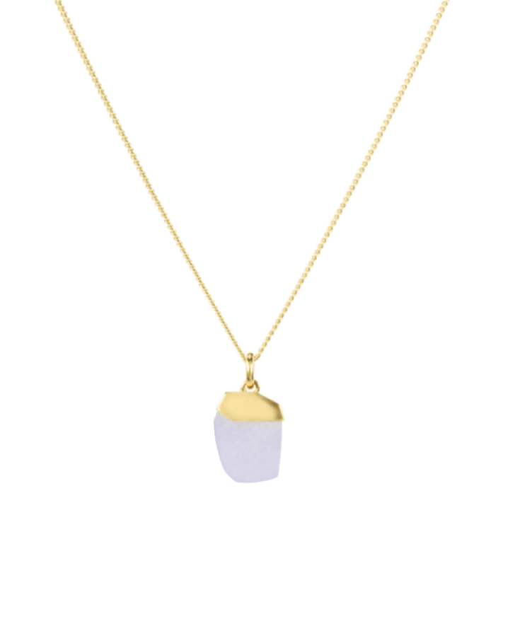 Power of Blue Chalcedony Ketting