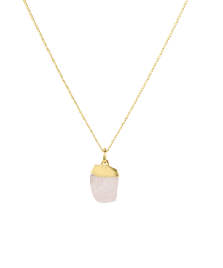 Power Of Rose Quartz Necklace