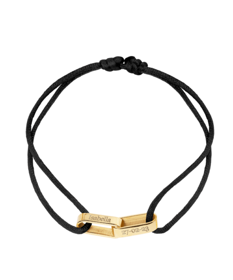 Men Connected Cord Armband
