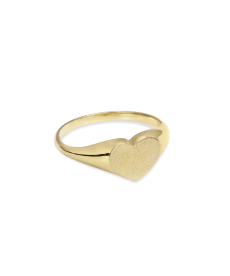 heart ring gold