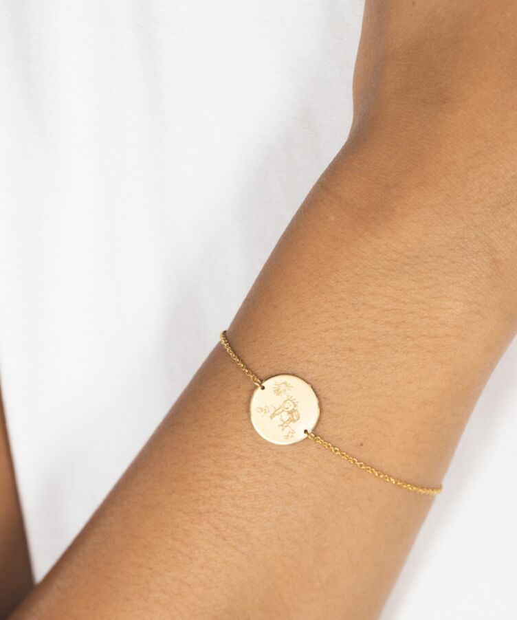 Signature Coin Armband