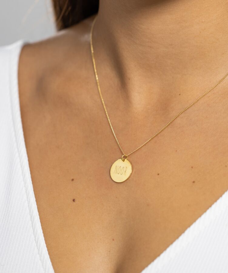 Signature Coin Necklace