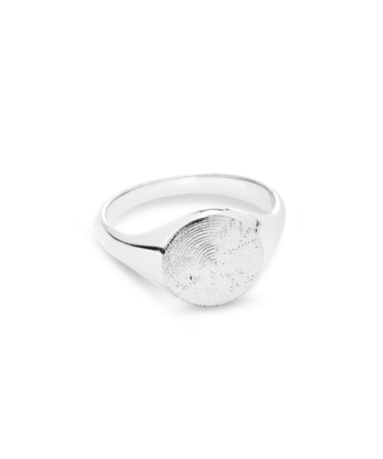 Fingerprint Signet Ring