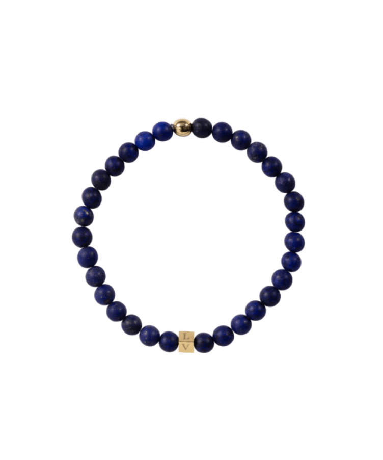 Simon Beaded Initial Armband