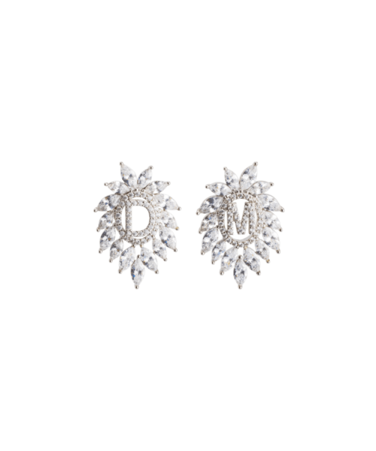 SS24 Sofia Sparkle Letter Earrings