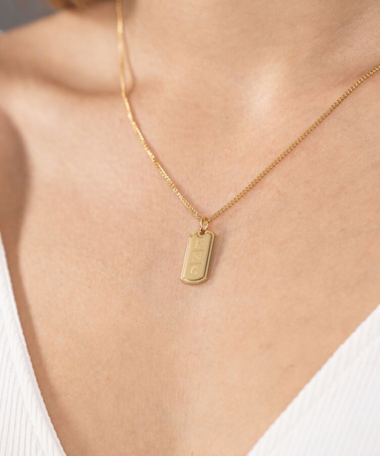 Tag Necklace