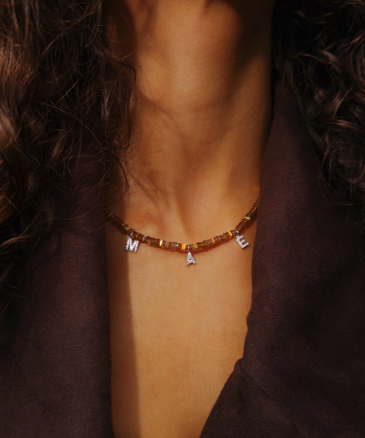 Mystic Perlen Buchstaben Kette